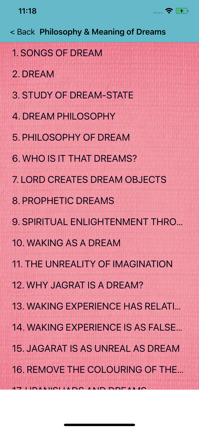 Philosophy  Meaning of Dreams