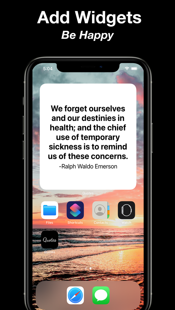 Motivational Quotes Iphone Widget