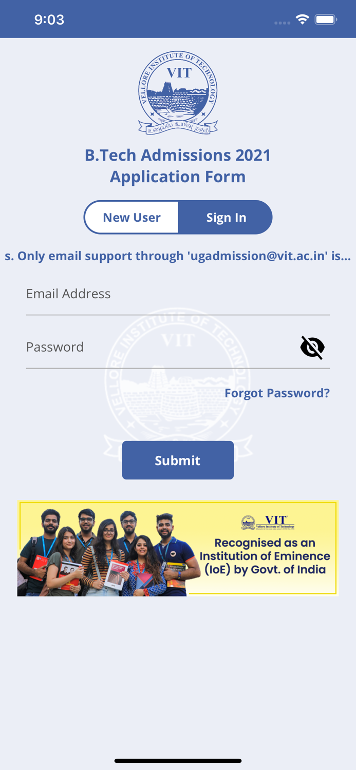 B.Tech Admissions
