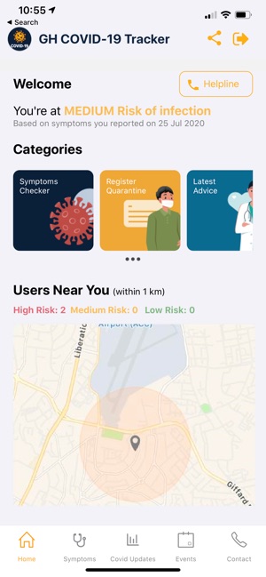 Gh Covid 19 Tracker On The App Store