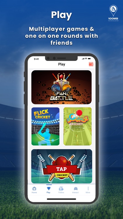 Sachin’s Official App – 100MB