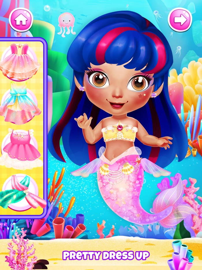 Princess Games Baby Mermaid