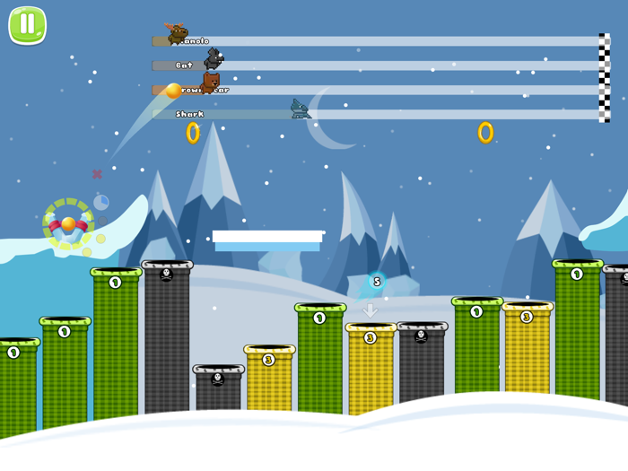 Animal Racing - 4 Players