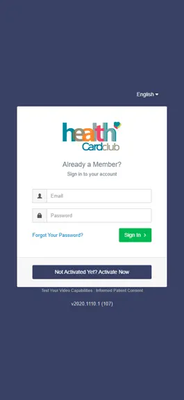 Game screenshot Health Card Club apk