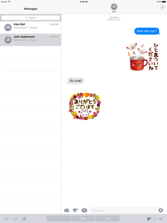 Cute  kind words A/W Moving