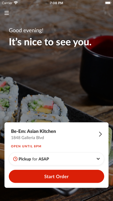 How to cancel & delete Be-Em: Asian Kitchen from iphone & ipad 2