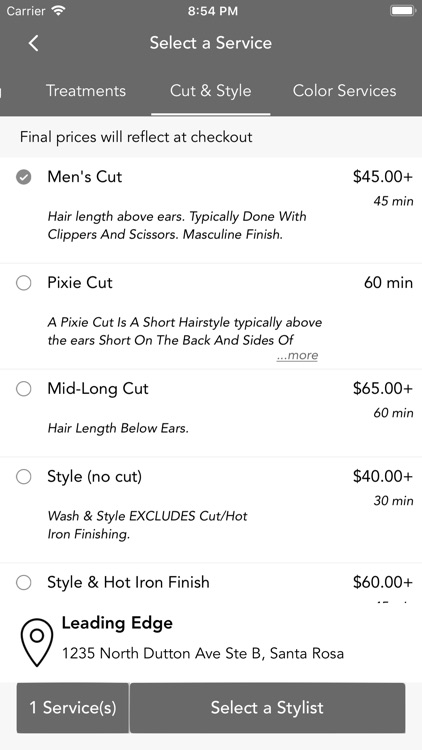 Leading Edge Salon screenshot-5