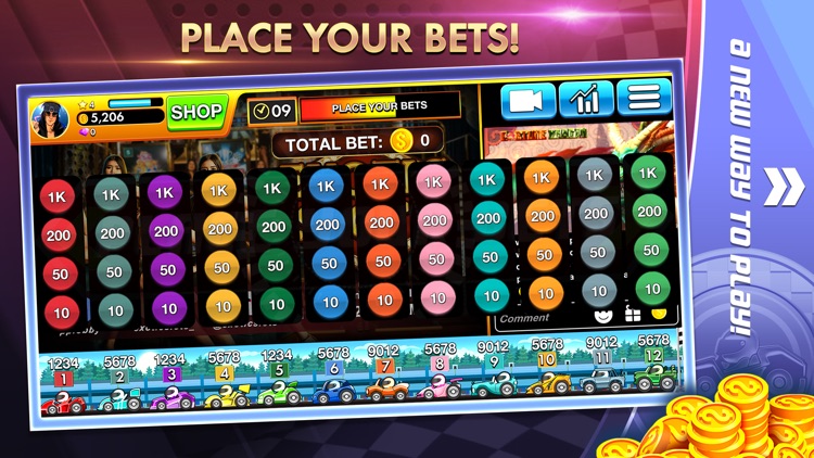 Exotic Slots - Live Racing