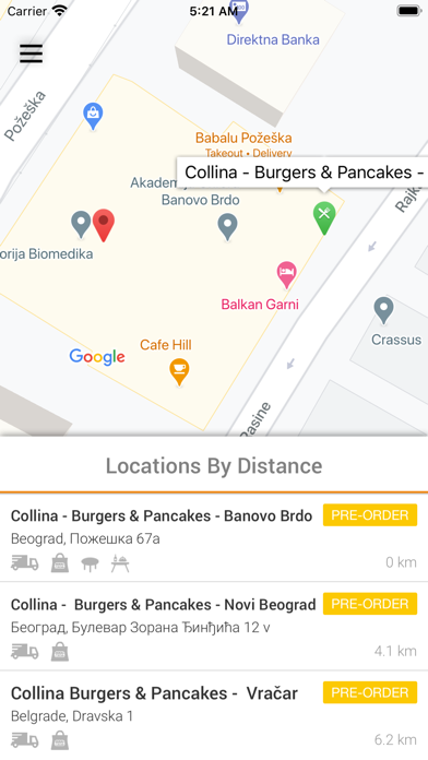 Collina Burgers & Pancakes screenshot 2