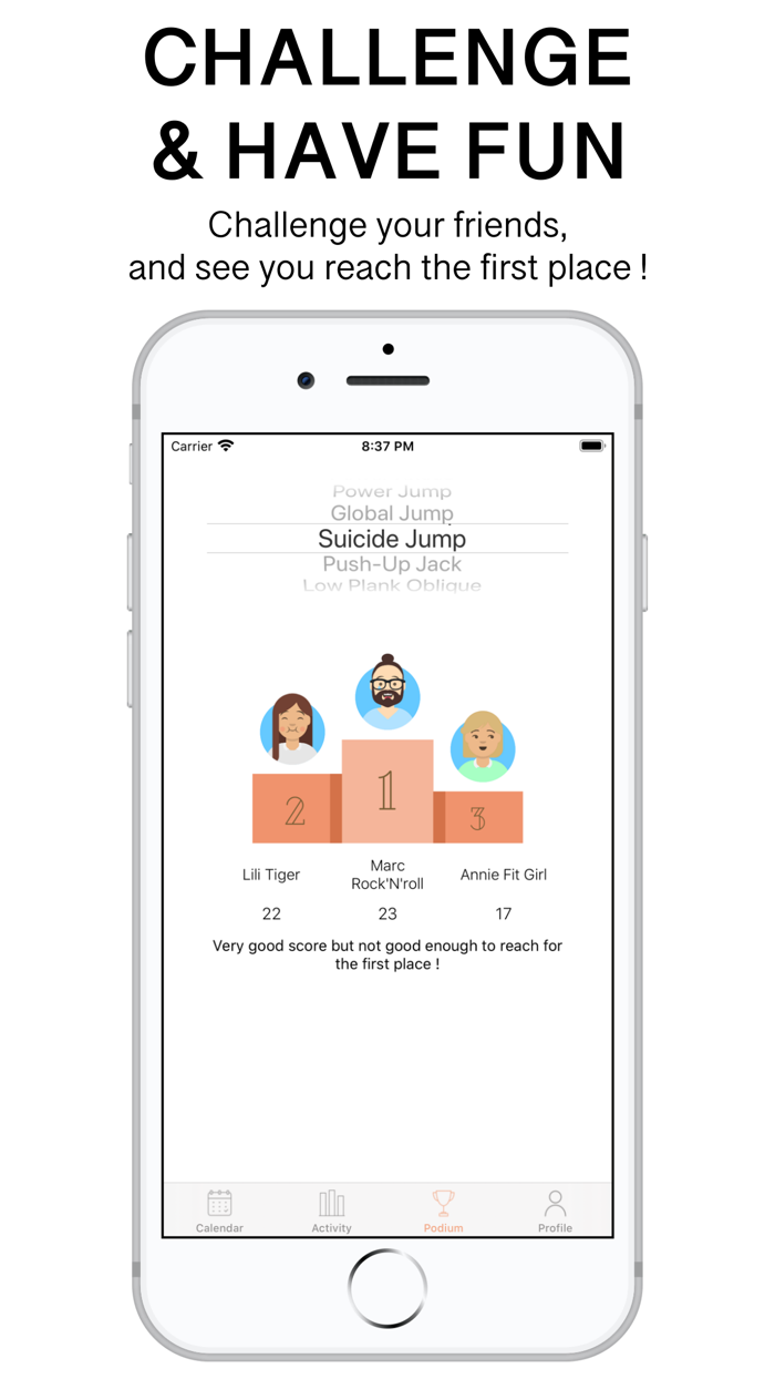 Insanity Progress Tracking