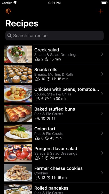 Cookbook - Recipes manager