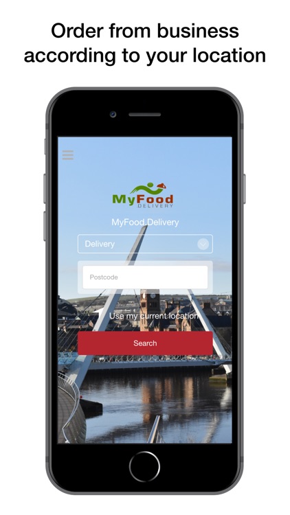 MyFood Delivery Ordering app