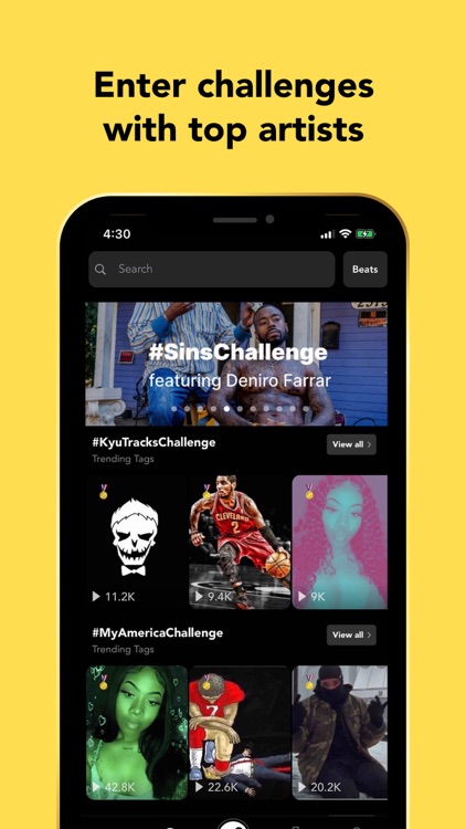 Rapchat: Record Songs, Audio screenshot-3