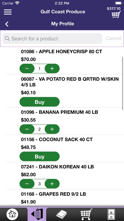 Gulf Coast Produce Checkout