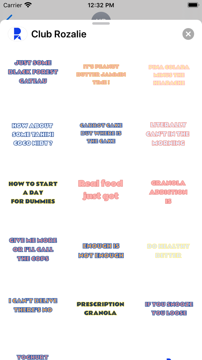 Club Rozalie Stickers