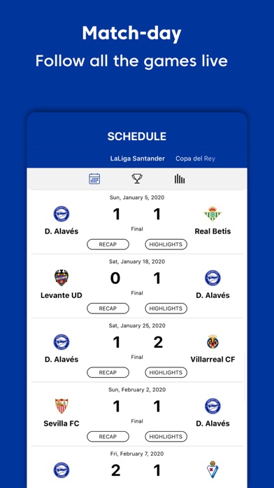 D. Alavés - App Oficial screenshot 2