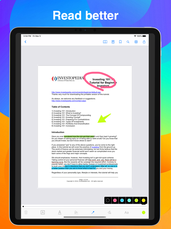 iRead PDF Reader