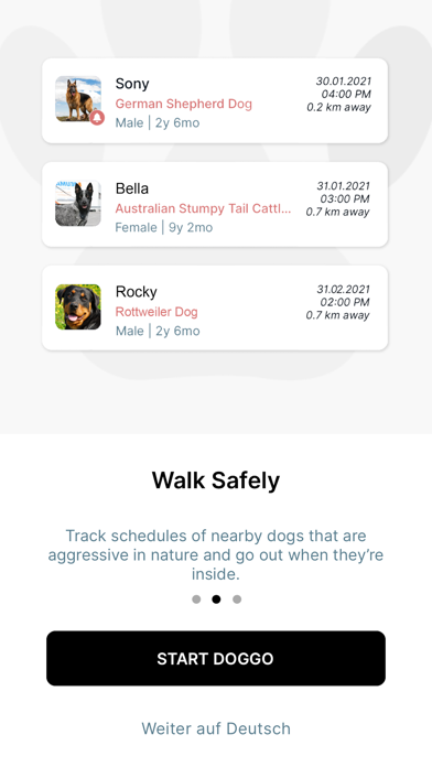 Doggo App screenshot 2