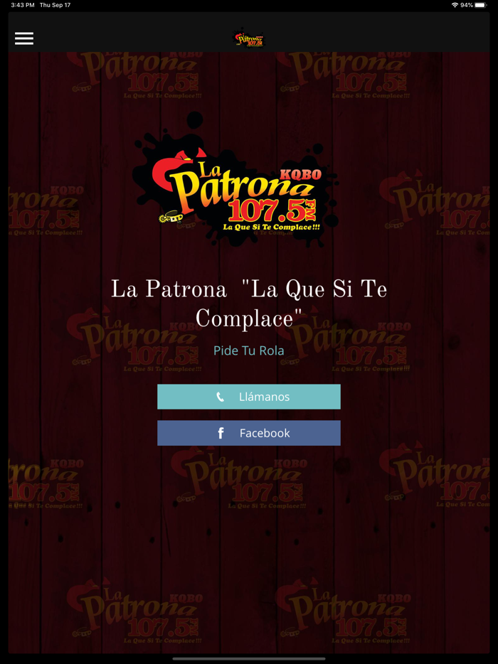 La Patrona 107.5
