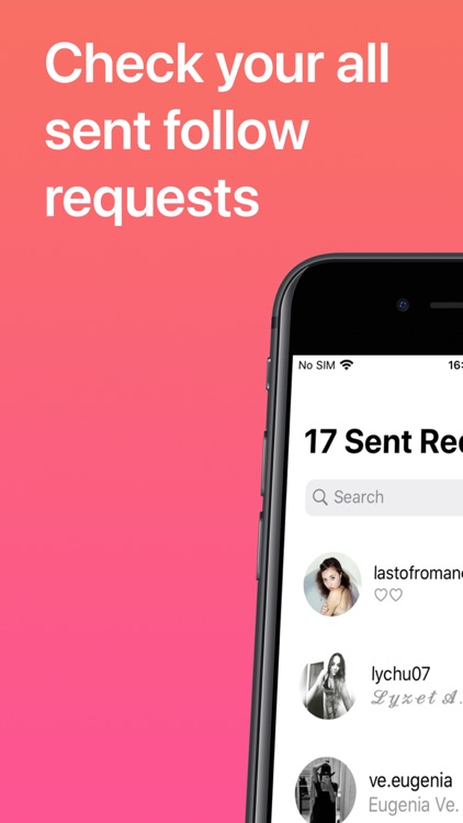 Cancel Requests for Instagram