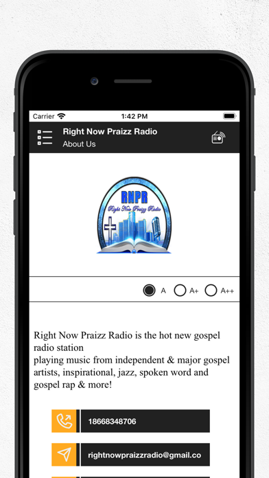 How to cancel & delete Right Now Praizz Radio from iphone & ipad 4