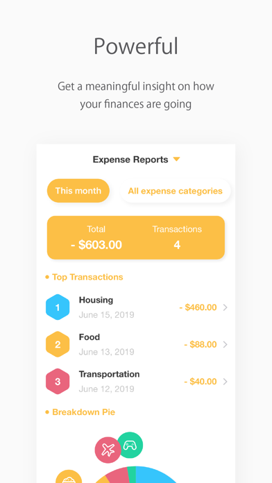 Meowney : Expense Tracker screenshot 2