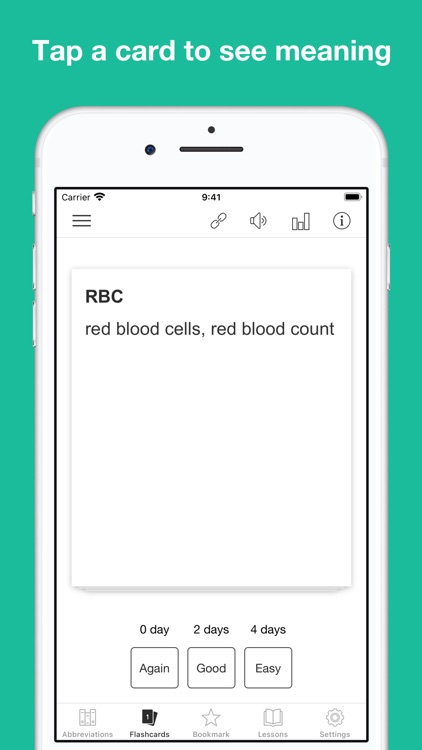 Medical Abbreviation Flashcard screenshot-5