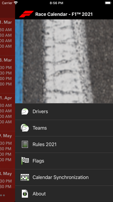 Race Calendar 2021 screenshot1