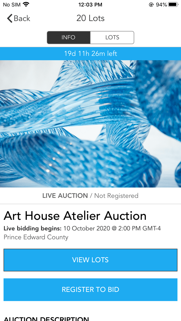 Art House Atelier Auctions