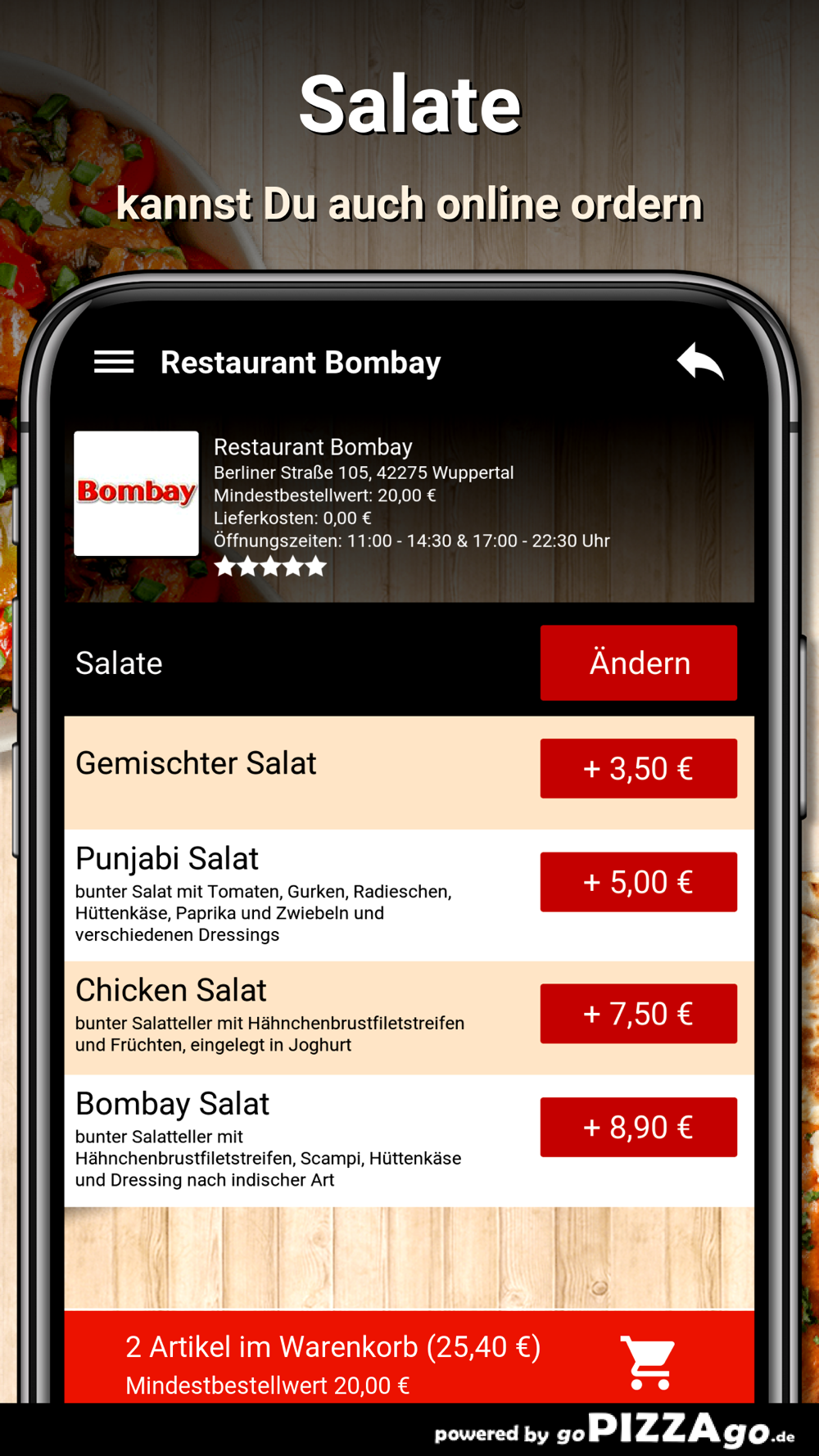 Restaurant Bombay Wuppertal Free Download App For Iphone Steprimo Com