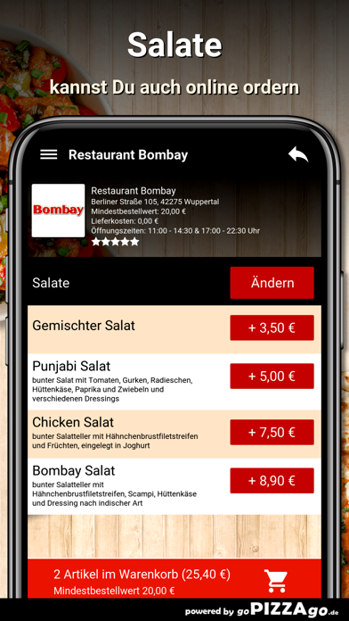 Restaurant Bombay Wuppertal screenshot 5