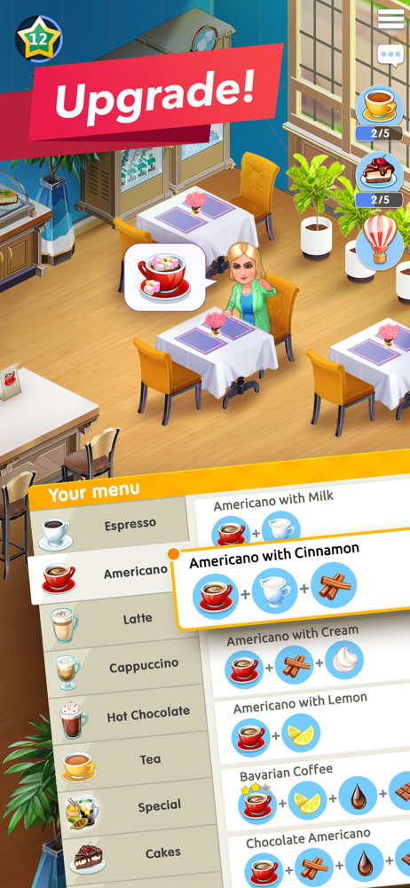 My Cafe Game Bavarian Coffee Recipe