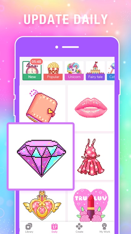 Color by Number Pixel Drawing screenshot-5