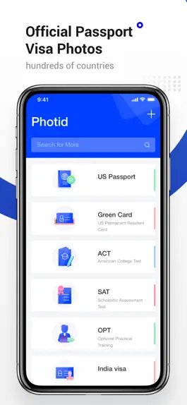 Game screenshot Passport Photo-ID Photo Editor mod apk