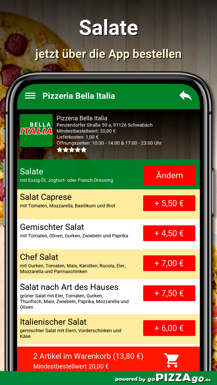 Bella Italia Schwabach