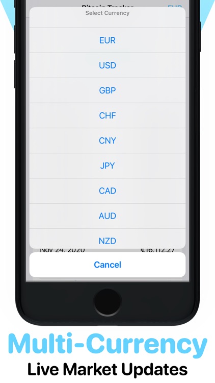 Bitcoin Crypto Ticker - BTC screenshot-3