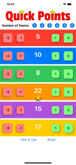 Game screenshot Quick Points for Teachers apk