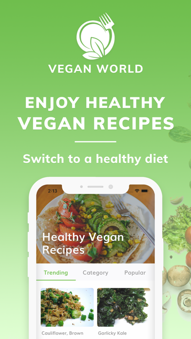 Vegan Recipes - Plant Based Screenshots