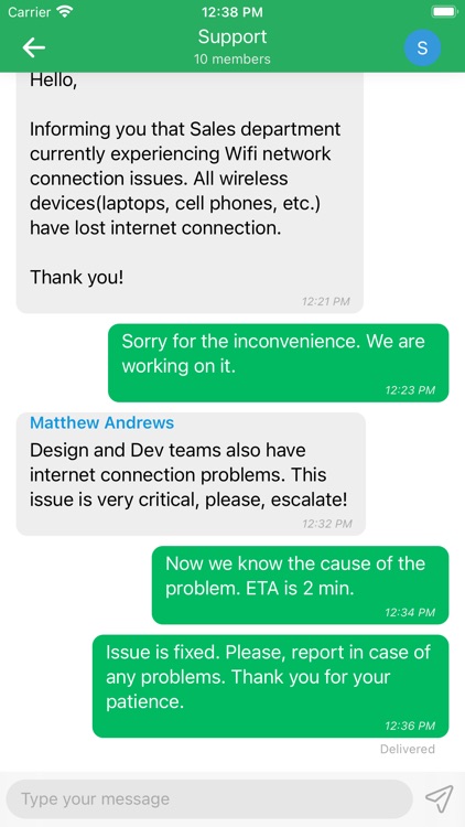 Zultys MX Mobile screenshot-6