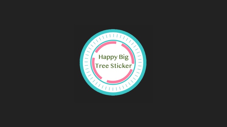 Happy Big Tree Sticker
