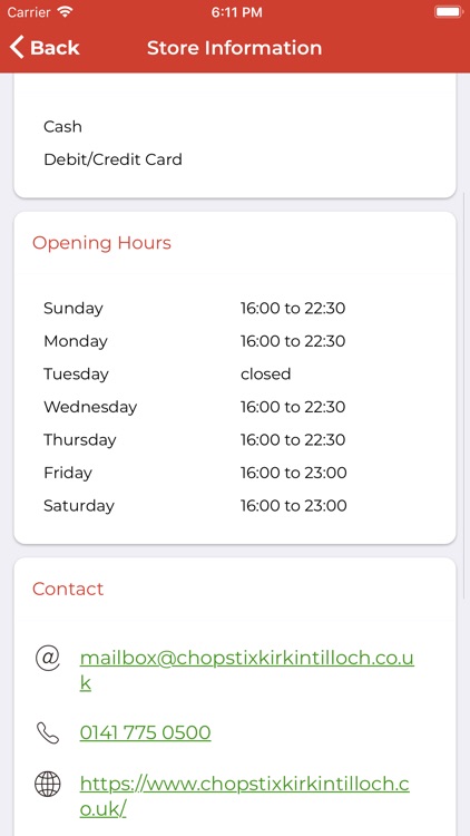 Chopstix Chinese Takeaway