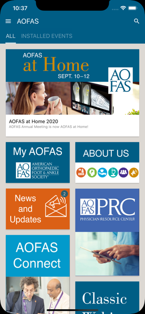 AOFAS Society App(圖2)-速報App