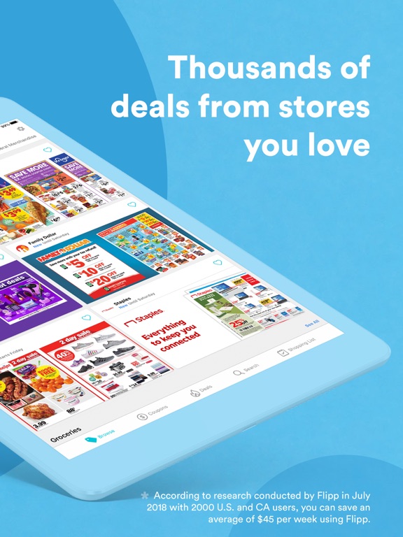 Flipp - Weekly Ads, Shopping List, and Coupons screenshot