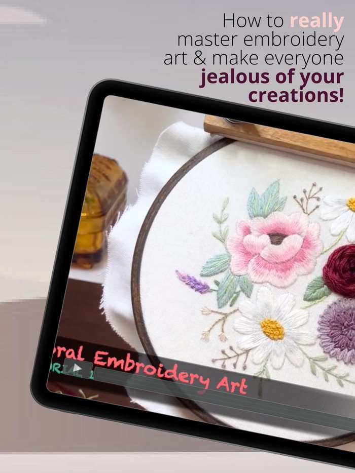 Embroidery Stitches Sewing App