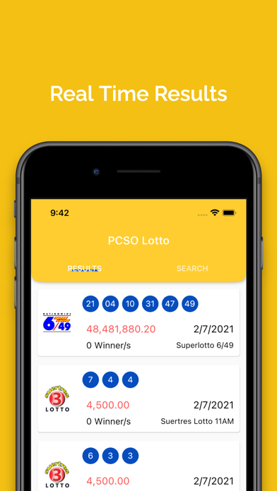PCSO Lotto screenshot 2