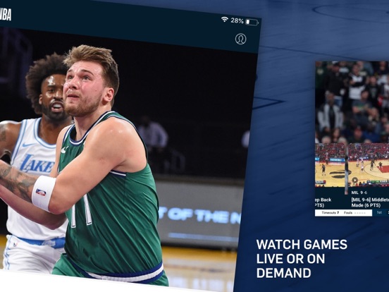 iPad Image of NBA: Live Games & Scores