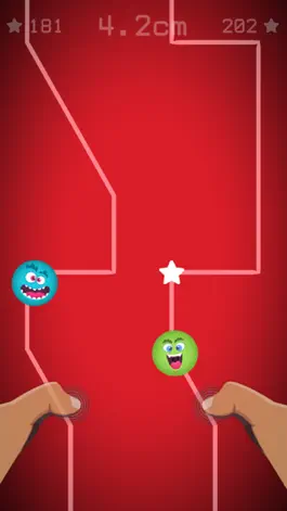 Game screenshot Two Fingers: Follow The Lines apk