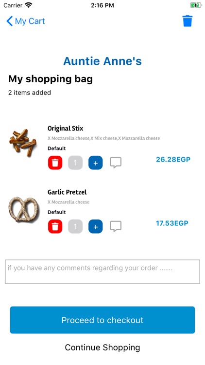 Auntie Anne's Egypt screenshot-4