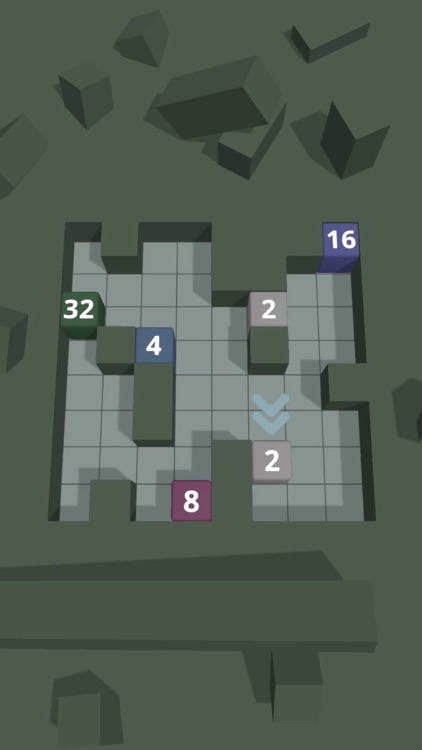 2048 Puzzle Slide: 3D Cube screenshot-3