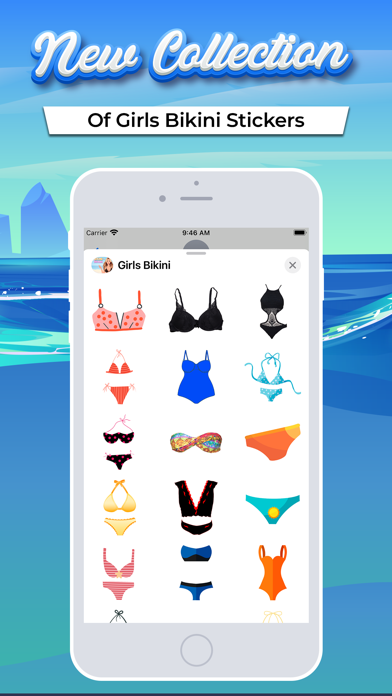 How to cancel & delete Girls Bikini Stickers from iphone & ipad 3